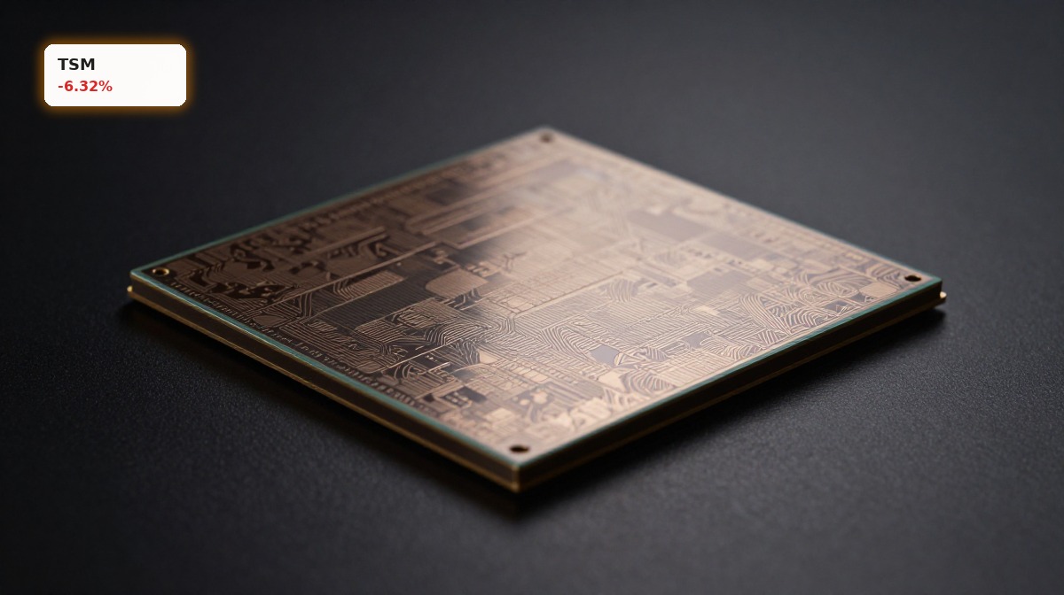 TSMC Forecast -6.3%: Why Target Hikes Failed to Lift Shares
