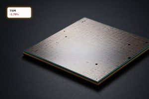 TSMC AI Demand reflected in close-up semiconductor wafer for 2nm chip production amid ongoing supply squeeze