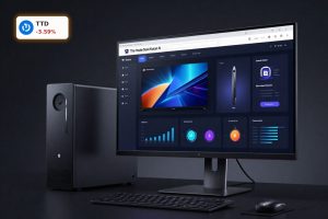 The Trade Desk Open Internet Strategy visualized with Kokai AI ad platform on a premium desktop screen