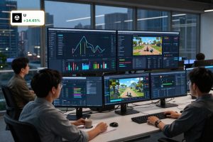 Developers review AI ad performance dashboards after strong Unity Software Earnings