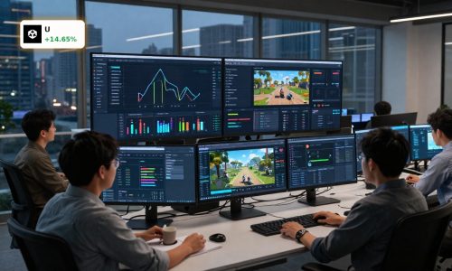 Developers review AI ad performance dashboards after strong Unity Software Earnings