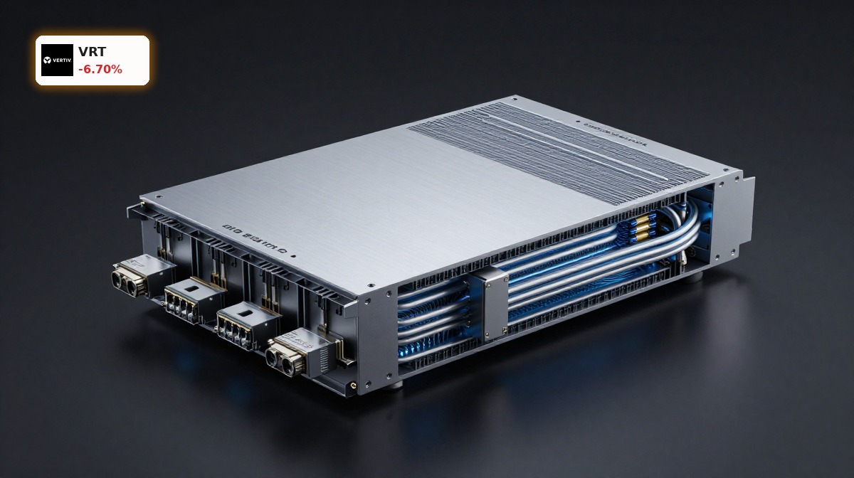 Vertiv Data Center Falls 6.7% as AI Cooling Bets Face Scrutiny