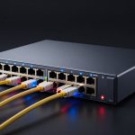 Verizon Joint Venture telecom network hardware and fiber infrastructure in a premium dark product scene