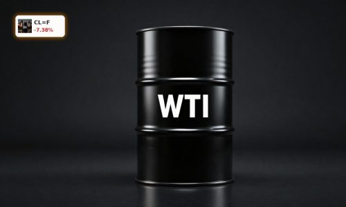 Premium WTI oil barrel under dramatic lighting amid WTI Oil Crisis volatility