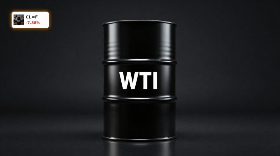 Premium WTI oil barrel under dramatic lighting amid WTI Oil Crisis volatility