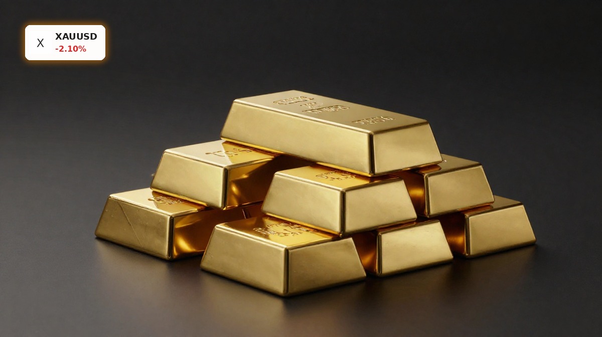 Gold Plunge Below $4,000 as Fed Shock Hits XAU Hard