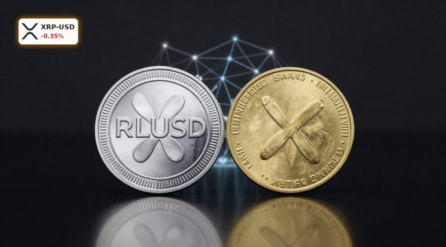 RLUSD and XRP tokens side by side highlighting Ripple Stablecoin Strategy and its impact on XRP
