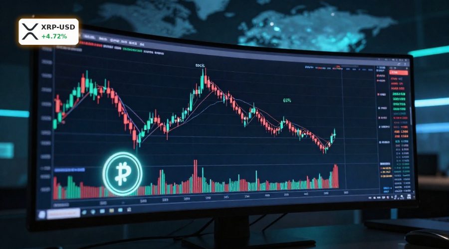 Ripple Market Analysis with XRPUSD chart showing 60% drop and tentative rebound.